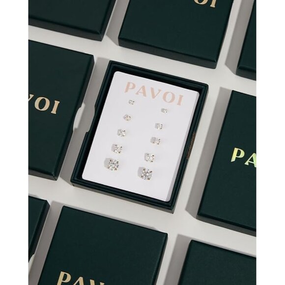 Women's Lock Gold Plated Pendant Dainty Cubic Zirconia Layering Chain Necklace - Picture 5 of 5